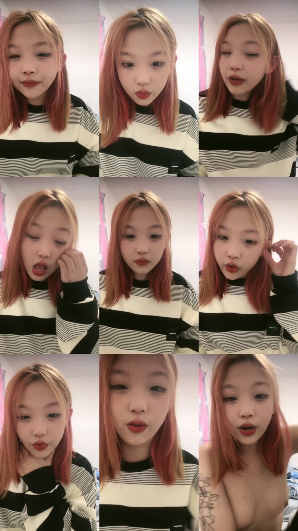 +++ ZB20230127_001 後高顏值美少女！性格活潑甜美！脫光光扭腰擺臀，貧乳奶子多毛嫩穴，懟在鏡頭前特寫