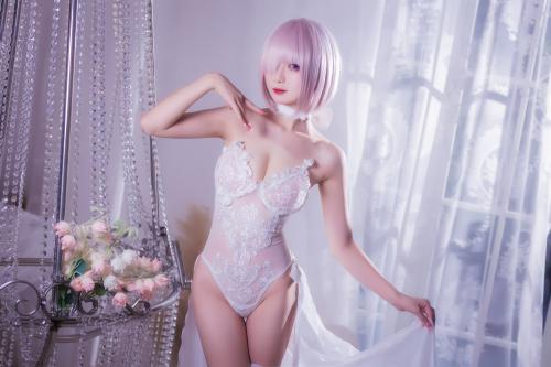 [COSPLAY] 封疆疆v NO.021 婚纱玛修