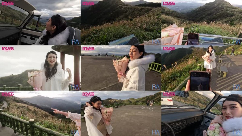 +++ RAS-268 POV人氣女優佳芯敞篷出遊 美式STYLE一日約會
