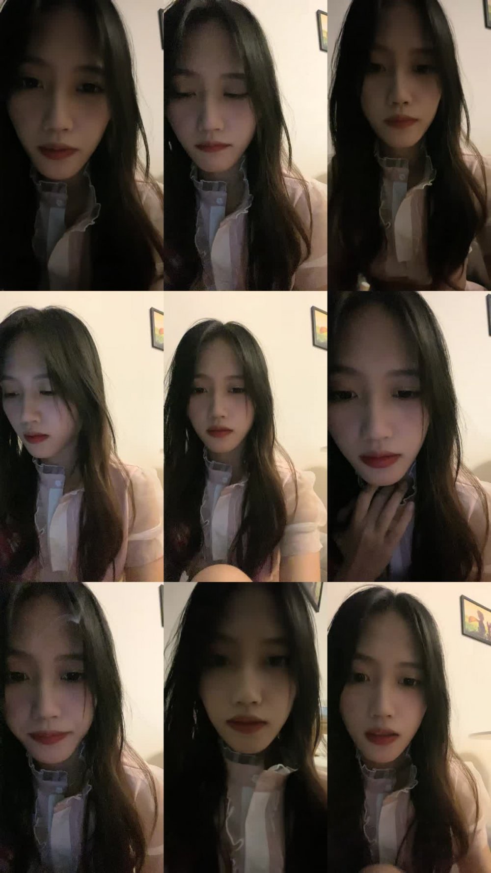 +++ ZB20230217_004 端莊新人女僕裝露臉自慰多角度展現極品鮑魚 剛掛的毛毛的白虎穴