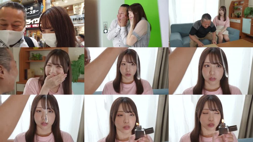 +++ [FHD] HMN-325 普段は相手にしてくれない女の子に恋人催●をかけておじさんぽデート後イチャラブ中出し 白桃はな