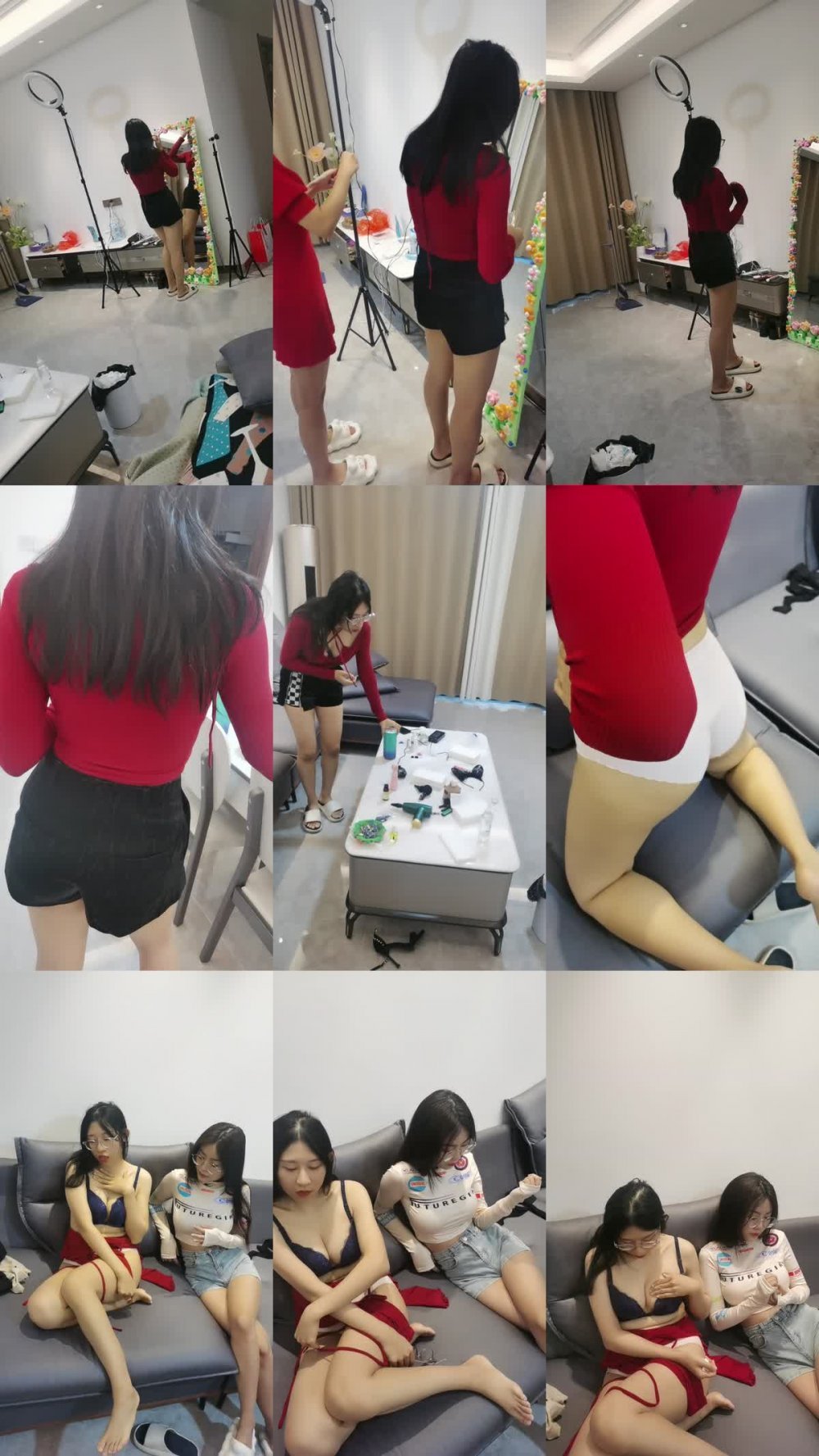 +++ ZB20230223_004 大學生下海 多個妹子，啪啪做愛，沙發上一頓操，一個射了換個男主繼續來