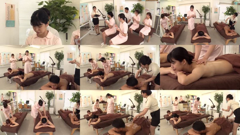 +++ HUNTB-477 「えっ！？コレが実習？」エステ専門学校に入学したら男はボク1人！実習はタオル1枚の女子の体を触りまくり！ボクの股間は触られまくりでフル勃起3