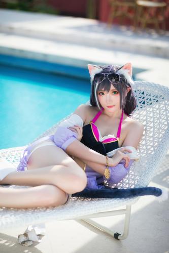 [COSPLAY] 瓜希酱 公主连结 凯露夏日 Kyaru