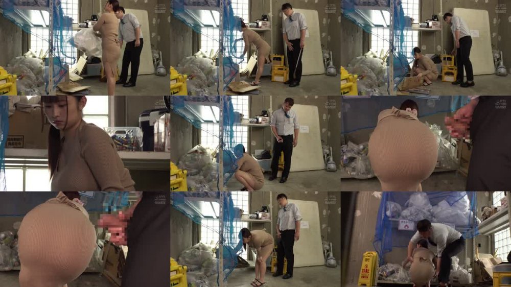 +++ [FHD] DANDY-856 ゴミ集積場でタイトワンピが透けすぎてパンツが丸見え状態の奥さんと2人きり！無意識に誘惑してくる透けパン尻がエロすぎるので今から即ハメします。VOL.4