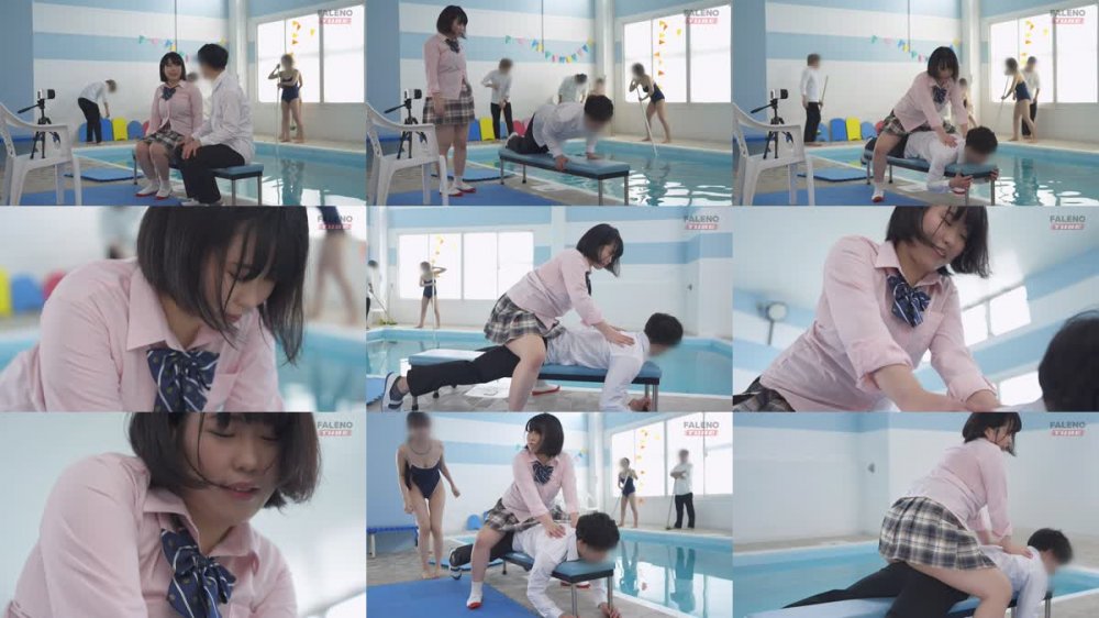 +++ [FHD] 406MFTH-004 圧倒的Gカップ！ムチムチの競泳水着がぱっつん♪ぱつのデカ尻！ボリューム満点の後輩に股間を押し付けられたら・・・スカートの中で生ハメ！04さくらちゃん