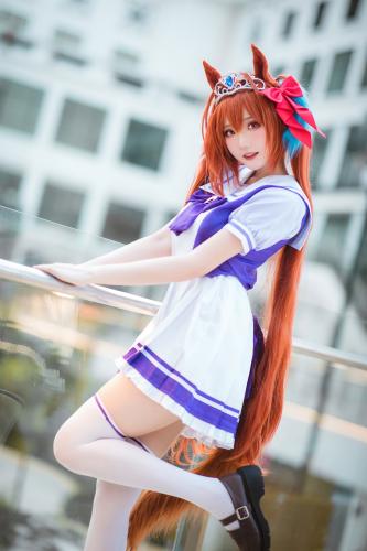 [COSPLAY] 瓜希酱福利 赛马娘 大和赤骥