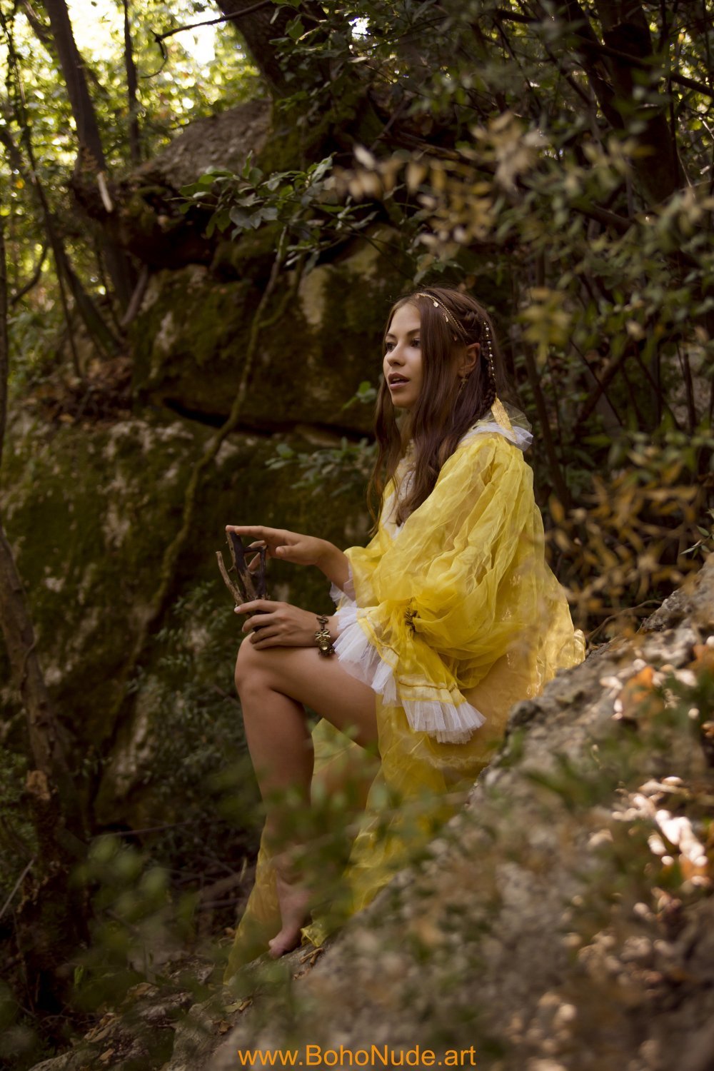 [烏克蘭美女] BohoNudeArt - Hilary - Golden Bush [29P]