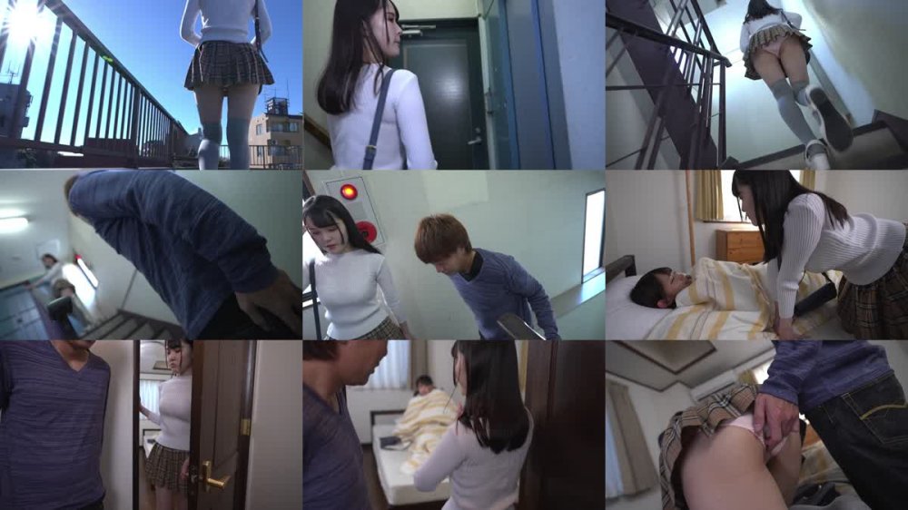 +++ [FHD] 117NPH-022 妹の友達は超ミニスカパンチラで誘惑してくる小悪魔/妹が寝てる横でイタズラされて興奮してるスケベっ娘・みいなちゃん 紺野みいな