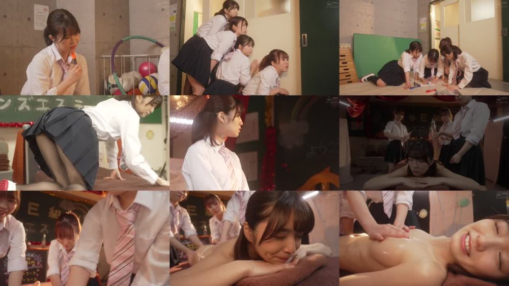 +++ [FHD] HUNTB-547 3年E組の文化祭の模擬店はメンズエステ！エッチな施術は当たり前！裏オプも当たり前！デカチンならば本番ヌルヌルFUCKも堪能できる完全無法地帯