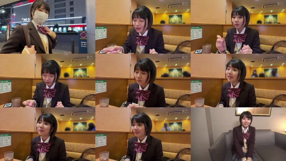 +++ [FHD] 345SIMM-821 りく(18)帰宅部【出会って間もないおじさんに本中を許す隠れヤリマンJ○】【人生初ラブホ】【背徳的なピチピチロリボディ】【ピンチク貧乳属性】【セクシーウェイトレスコスで2回戦目】【中出し&顔射フィニッシュ】