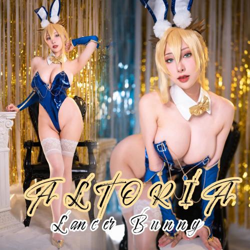 [Cosplay] Hane Ame 雨波 – FGO FATE Artoria Lancer bunny