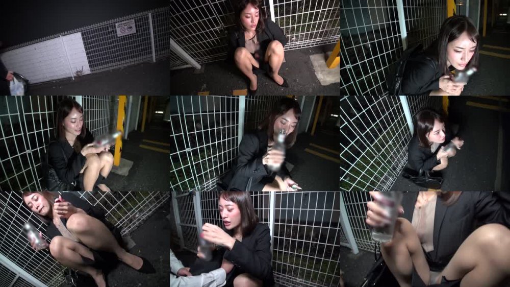 +++ [FHD] 733CLT-046 ＃深夜25時に捕獲！ ＃●って路上で寝ていたOL ＃ドM変態痴女