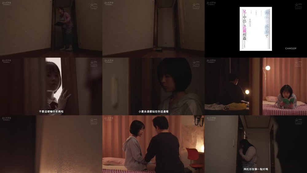+++ [FHDC] CAWD-539 兄の引きこもり父の浮気母の精神崩壊壊れた家庭で兄と中出し近親相姦しています。 日向なつ