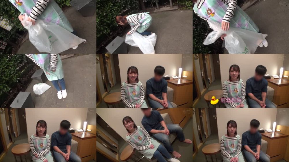 +++ [FHD] 765ORECS-003 エプロン姿が可愛らしい色白めちゃカワ天使な保育士さん//堀北先生(25才)&ボブカットの超スレンダー美少女まいかさん(20才)大学2年生医学部