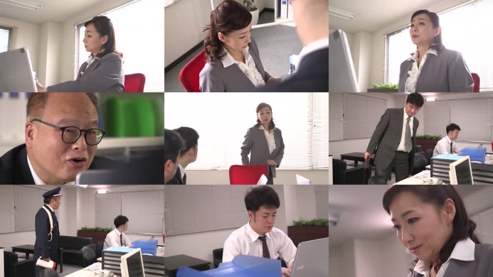 +++ [FHD] FBOS-005 嵐の夜、会社に閉じ込められた女上司と二人きり よしい美希