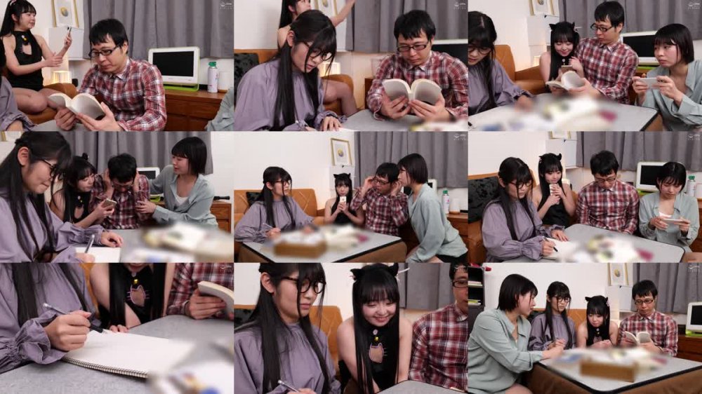 +++ [FHD] BACJ-063 漫研で逆オタサーの姫状態のボクはエロいことに興味深々のむっつり女オタ達に何度も射精させられた。