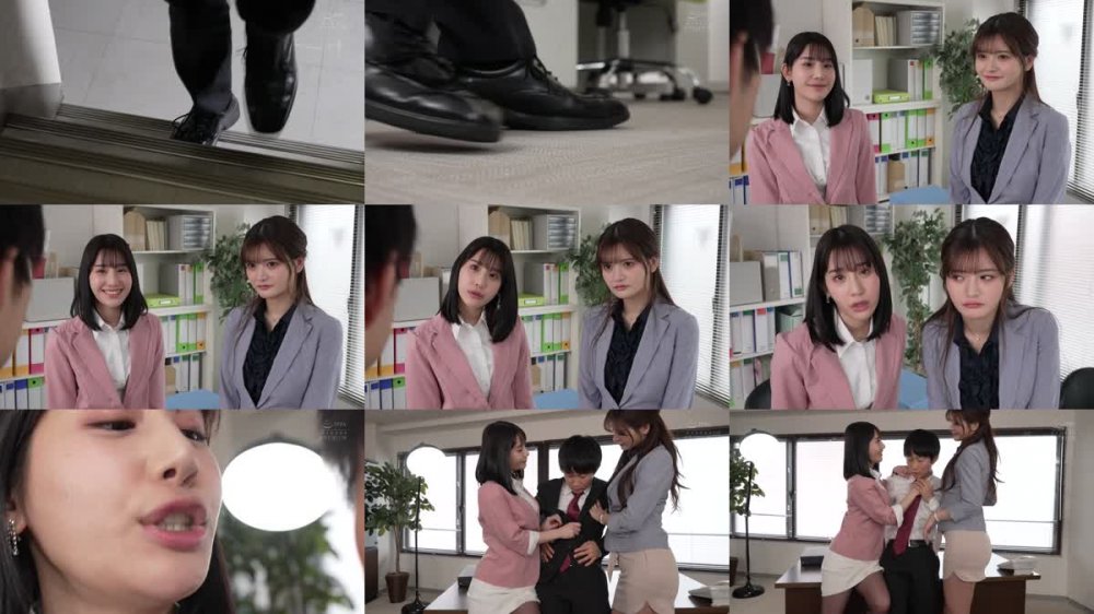 +++ [FHD] PRED-497 跨り女上司ハーレム 婚約直前のボクを密着奪い合い、挟み撃ち中出しさせまくってくる2人… ひなたまりん 西野絵美
