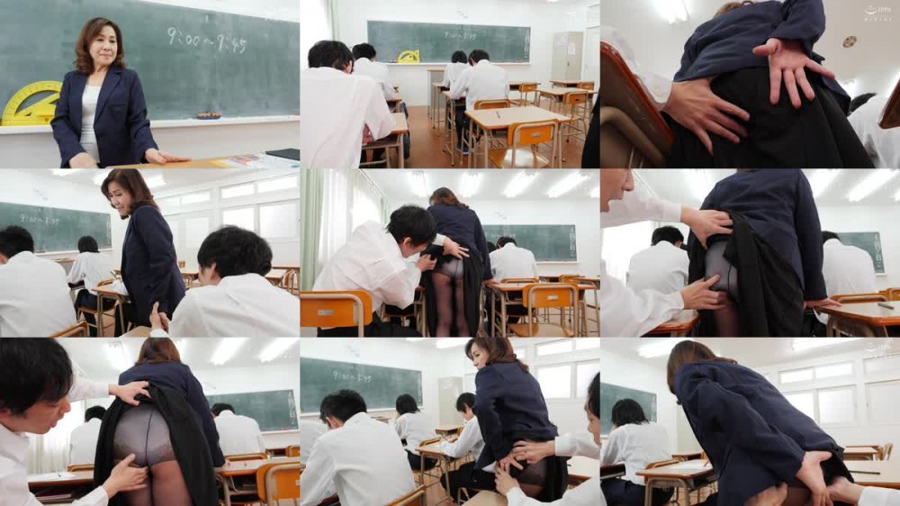 +++ [FHD] IQQQ-39 声が出せない絶頂授業で10倍濡れる人妻教師 川畑千代子