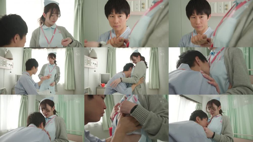 +++ [FHD] SSIS-806 めちゃ推しに弱い！？巨乳ナースに性処理させ続けたこっそり大部屋パイズリ入院性活 宇野みれい