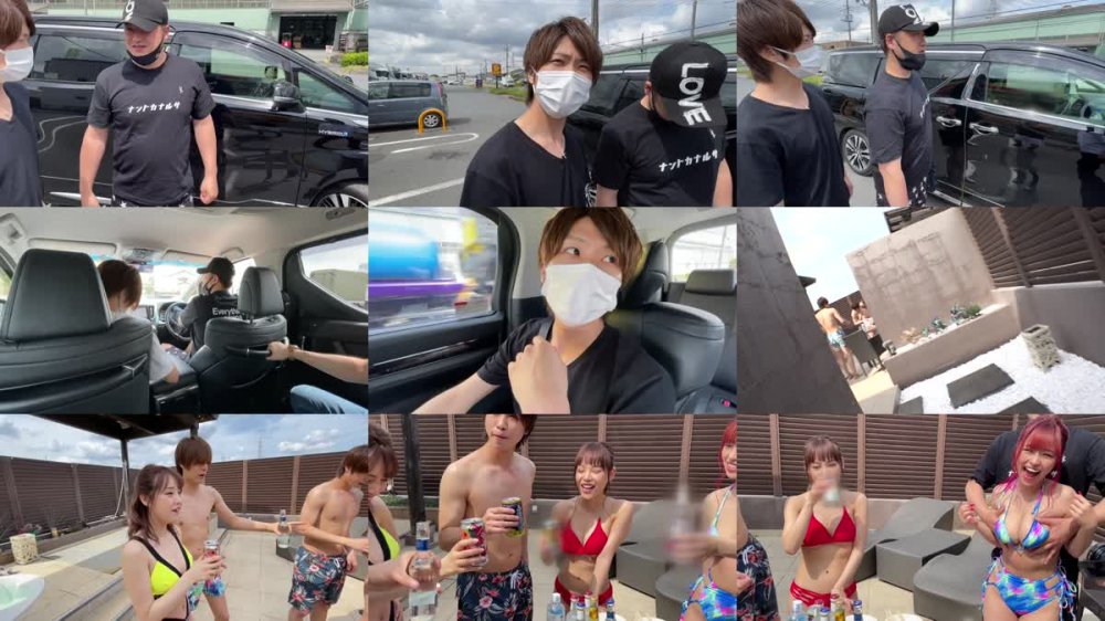 +++ [FHD] 300NTK-791 【夏の巨乳GAL詰め合わせ！！全員Gオーバーのド淫乱ギャル×3の屋外6P大乱交SP！！】まさに酒池肉林！！右からギャル！！ギャル！！ギャル！！全員G乳以上のはい天国！！テンション爆上げでお触りオッケ！！ゴムはNO！！どえれぇ性の祭典の始まり始まり！！ドちゃエロ乱交のあとは…おかわりタイマン生SEXを三人分収録！！