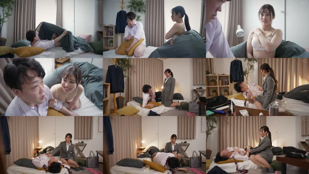 +++ [FHD] HUNTB-668 「そんなに私のこと好きなんですか？w」朝、布団をめくると下着姿で寝ている生意気な後輩女子社員！？なんでコイツが…？泥●した翌朝、布団の中に…