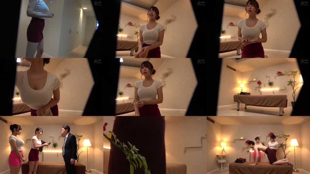 +++ [FHD] DVMM-013 W爆乳セラピストたちに勃起見せつけ→即裏オプ→逆3Pで何度も中出し（体験談）
