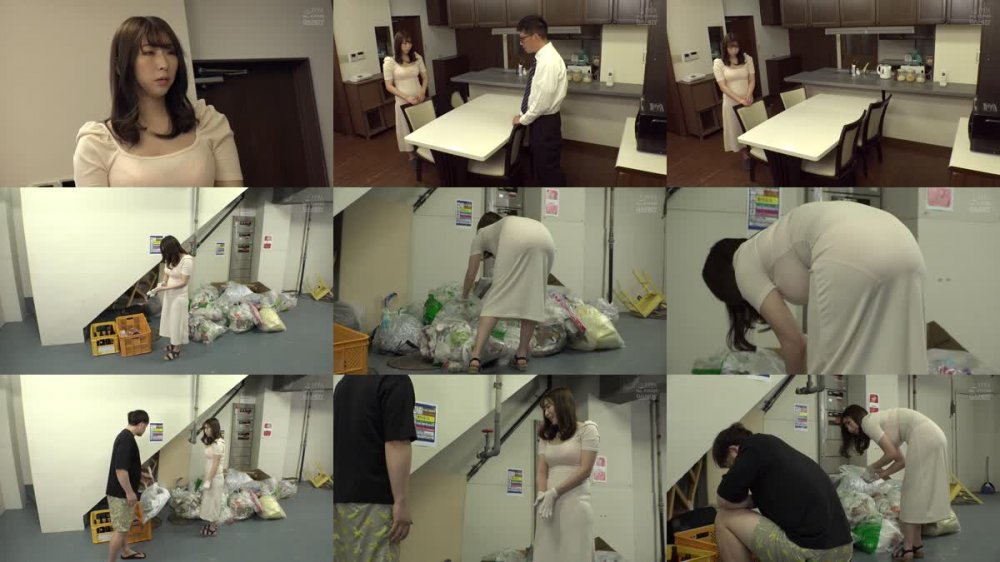 +++ [FHD] DANDY-875 ゴミ集積場でタイトワンピが透けすぎてパンツが丸見え状態の奥さんと2人きり！無意識に誘惑してくる透けパン尻がエロすぎるので今から即ハメします。エステで働くモデル体型妻 みかさん（28歳）ヒップ89センチ