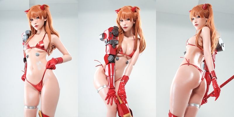 Elizamiaomiao – Asuka Cyborg [26P]