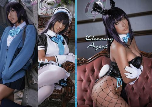 [Cosplay][nonsummerjack] non – Cleaning Agent (Blue Archive)