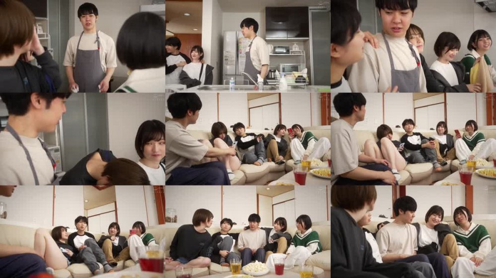 +++ [FHD] HUNTB-722 「私のこともエッチな目で見て欲しい」男友達みたいなボーイッシュ女子たちとのシェアハウス生活が一変！性欲カミングアウトハーレム乱交に！