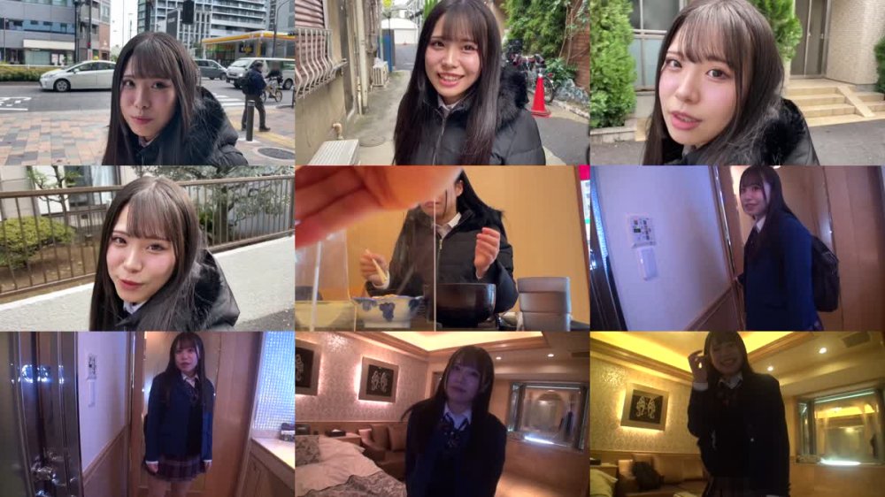 +++ [FHD] 383NMCH-052 顔出し【個人撮影】激カワ制服女子とのハメ撮り映像_ドスケベなセフレを大公開