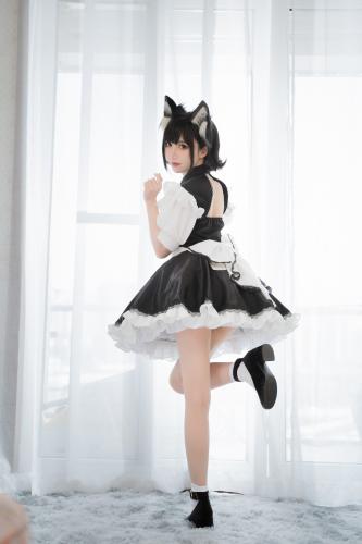 [Cosplay] Mbxer 面饼仙儿 – Open breast maid 开胸女仆