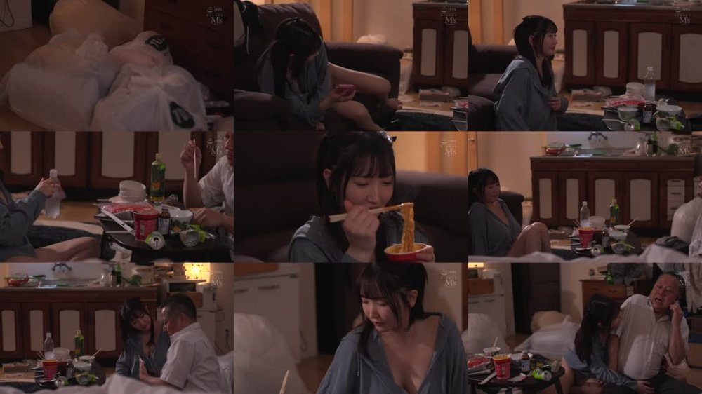 +++ [FHD] MVSD-567 爆乳家出娘とおじさんの不思議な同居生活 金無し孤独中年の汚部屋に住み着いたファザコン美少女のデカパイ誘惑に耐えきれず仕事を放っぽり出して夢中で中出しセックスした話。 弓乃りむ