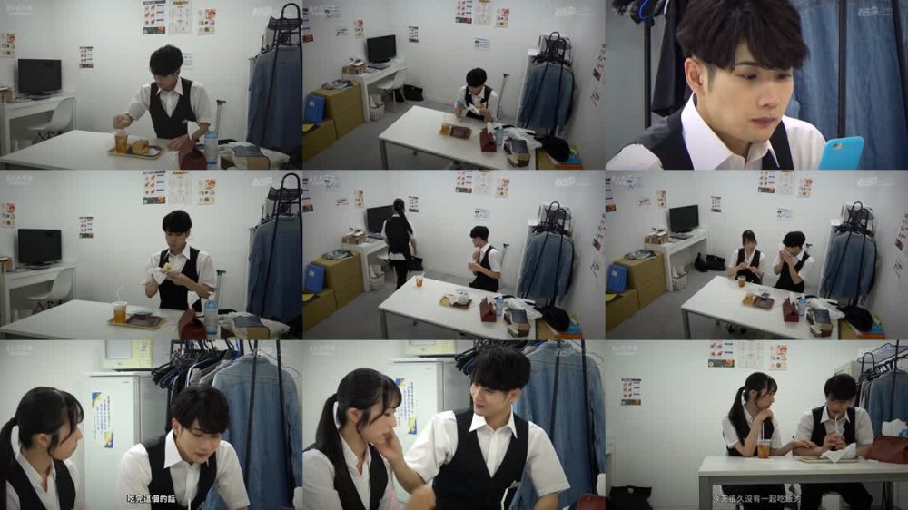 +++ [FHDC] 477GRMO-147 カップル盗撮 エッチする場所がなかなか無い○校生たちに理性なんて無し！バイト先の控室で初めてのナマハメ&潮吹き体験