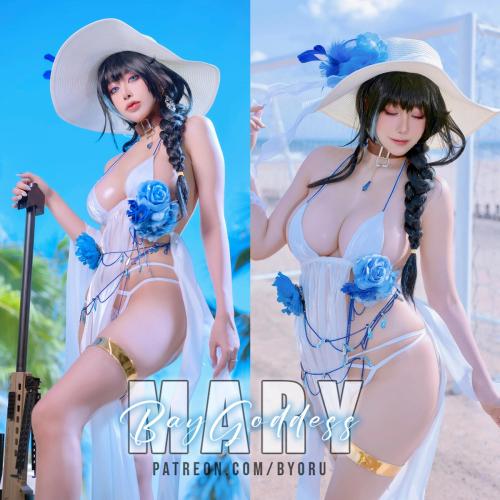 [Cosplay] Byoru – Mary Bay Goddess (NIKKE)