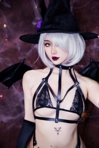 [Cosplay] MisswarmJ Goth 2B Halloween Special