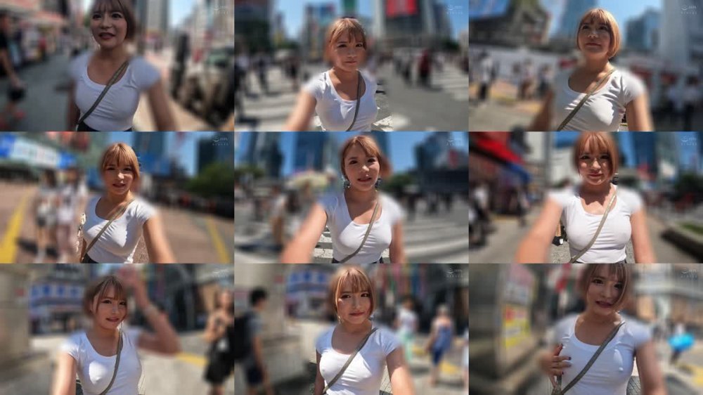 +++ [FHD] MTALL-096 you●ube撮影ついでに素人男を食べ歩く乳首ビンビンノーブラ散歩 月妃さら
