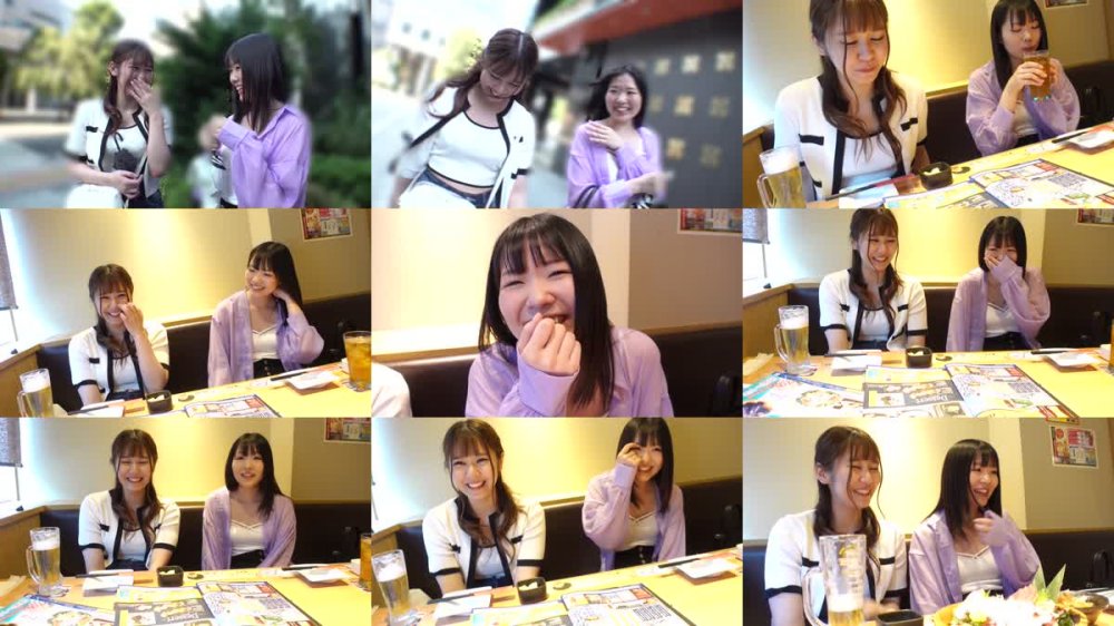 +++ [FHD] 546EROFV-227 素人JD【限定】かのちゃん21歳 みれいちゃん21歳元気系な激カワ仲良しJDコンビと昼から乾杯！そのままの勢いでホテルへ行ってテンション上がって乱交祭り開催！！