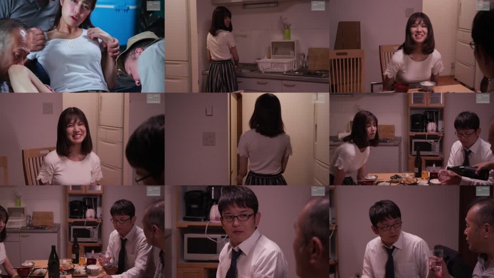 +++ [FHD] NSFS-245 2泊3日のキャンプ 町内会まわしテント2 オヤジたちに何度も中出しされた私の妻 並木あいな