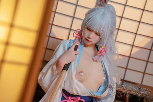 [Cosplay] Yaokoututu 咬一口兔娘ovo – Ayaka’s nap 绫华的小憩