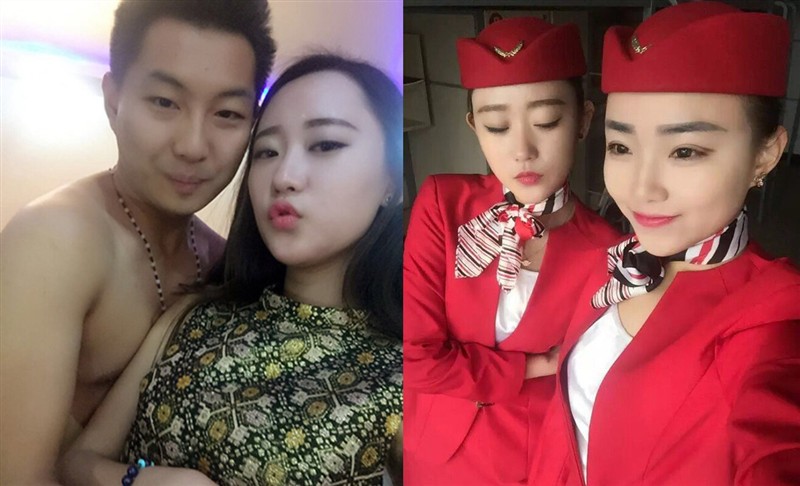 《百度雲洩密》美女空姐的私生活被曝光和富二代男友各種姿勢啪啪啪