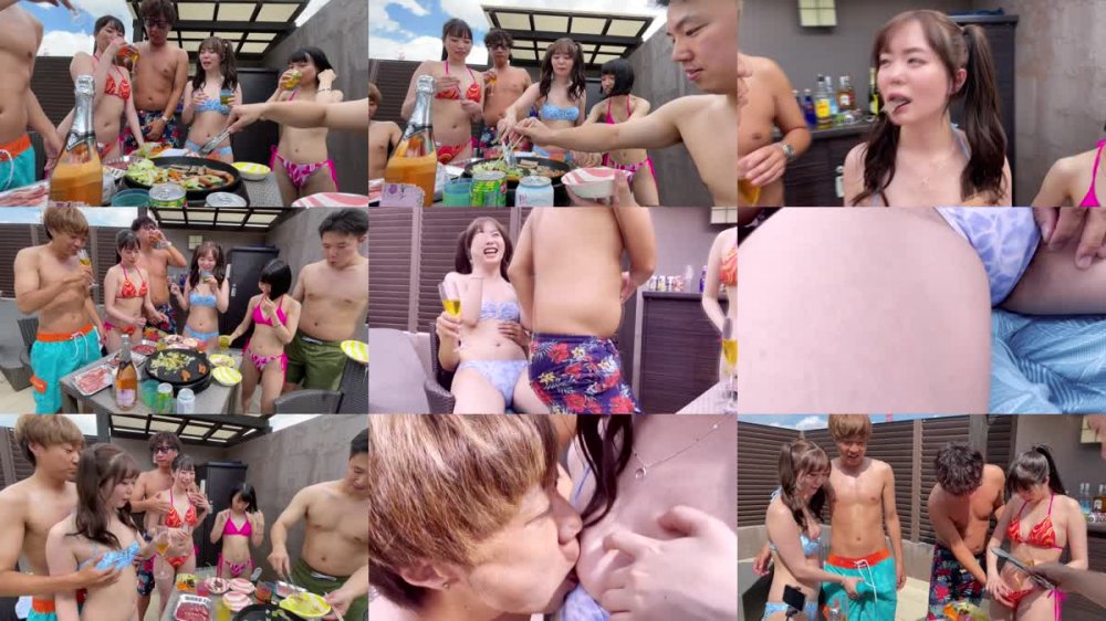 +++ [FHD] DNW-162 男優のセフレ 07 水着ギャルハーレムSEXスペシャル！！ シロウト娘ナンパ狩り！！ 69