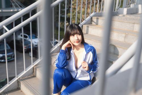 [Cosplay] 糖果果candy 户外校服