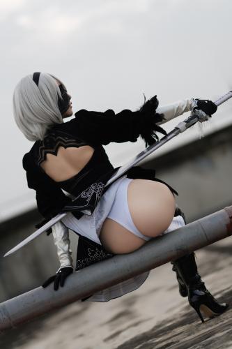 [Cosplay] Kokura Chiyo 小仓千代w – 2B NieR_Automata ニーア オートマタ