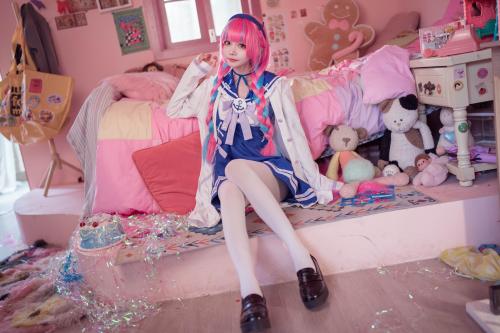[Cosplay] Aiwest 艾西 – Minato Aqua private server 湊阿库娅 私服