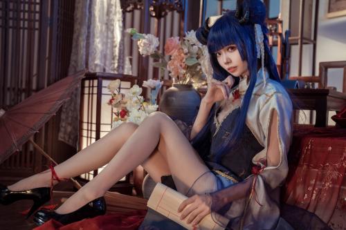 [Cosplay] Aiwest 艾西 – Ibuki New Peach for Old Talisman 碧蓝航线伊吹 新桃换旧符