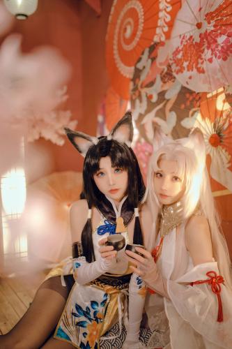 [Cosplay] Miko 酱 & Lily – Walnut 胡桃