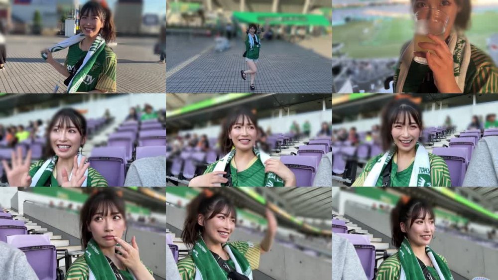 +++ [FHD] HFES-003 爆熱！爆エロ！スポーツ観戦してユニフォーム着たまま○○してみた！サッカー初観戦で大興奮！ムチムチGカップギャルに生ハメ真生中出し！わか