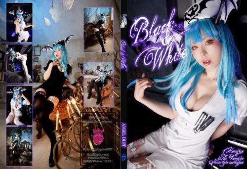 [Cosplay][Angel Dust] Ichigo Shiduki 姿月いちご – Black & White